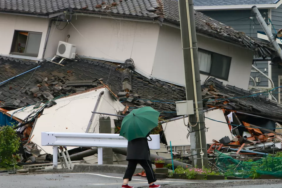 Earthquake damage